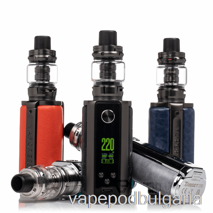 Vape Течности Vaporesso Target 200 стартов комплект [itank 2] кремаво розово